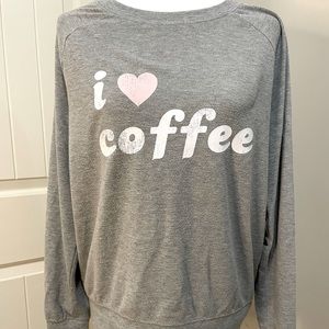 I “heart” Coffee sweatshirt